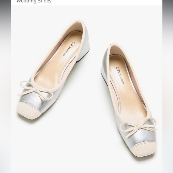 C.Paravano Women's Pump | Square Toe Low Block Heels Closed Toe Chunky Heels 🆕 - Picture 1 of 9